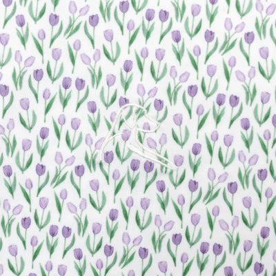 The Tulip | Performance Polo | The Tulip - White/Lavender