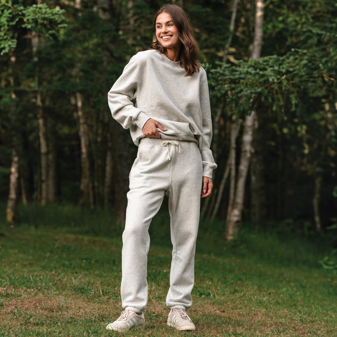 Ready Sweatpant | Heather - Ivory (Women)