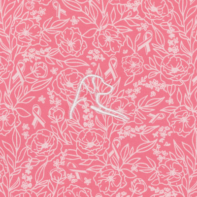 The Ribbon Floral | Performance Polo | The Ribbon Floral - Rose Pink/Pastel Pink