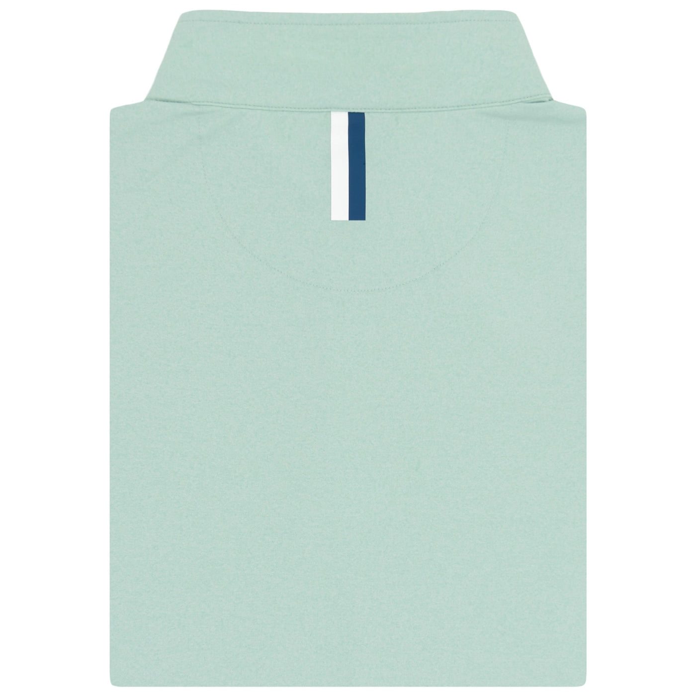 Heather Performance Q-Zip | Heather - Sea Green/White