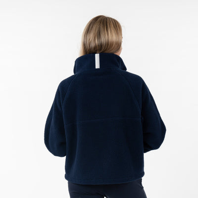 Rivanna Fleece Pullover | Solid - Fleet Navy