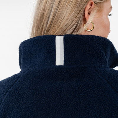 Rivanna Fleece Pullover | Solid - Fleet Navy