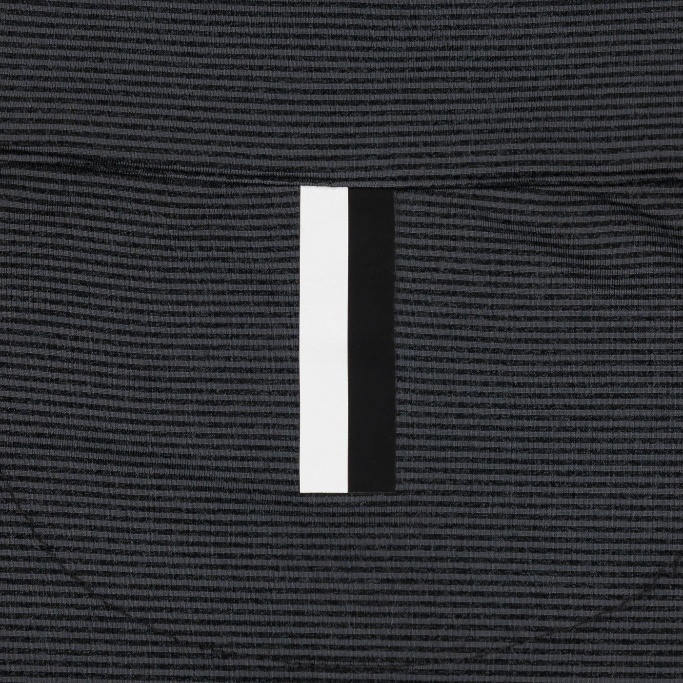 Riva Heather Stripe Performance Q-Zip | The Riva Heather Stripe - Charcoal Grey/Midnight Black