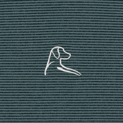 Riva Heather Stripe Performance Q-Zip | The Riva Heather Stripe - Jungle Green/Ponderosa Green