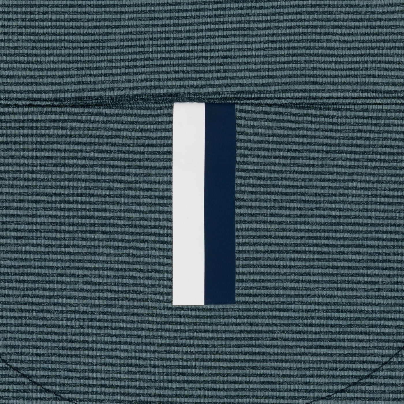 Riva Heather Stripe Performance Q-Zip | The Riva Heather Stripe - Jungle Green/Ponderosa Green