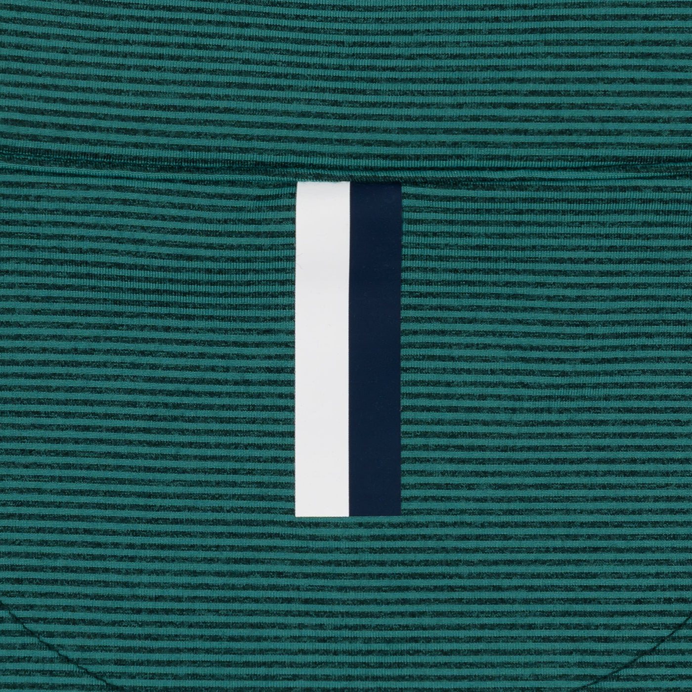 Riva Heather Stripe Performance Q-Zip | The Riva Heather Stripe - Ponderosa Green/Leaf Green