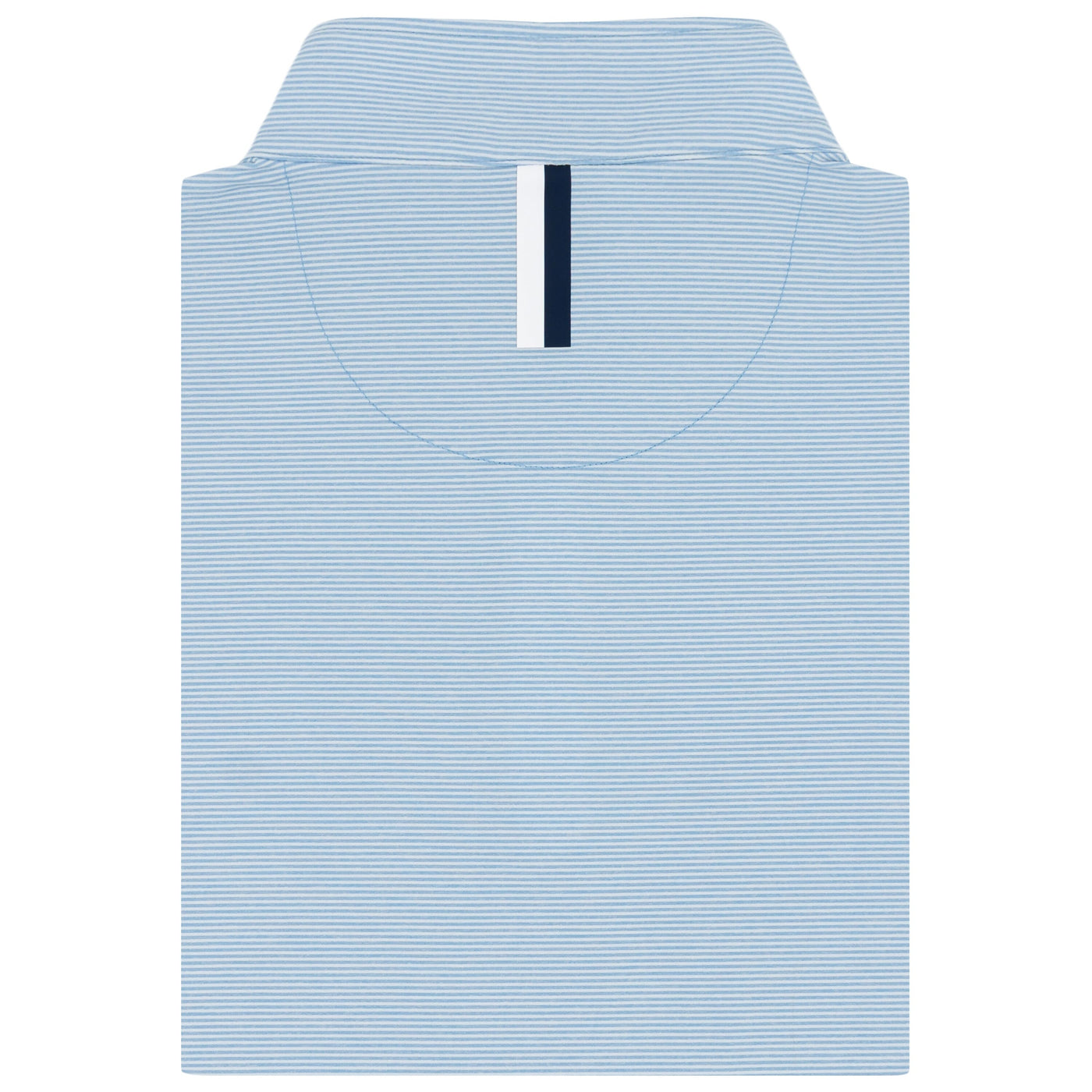 Riva Heather Stripe Performance Q-Zip | The Riva Heather Stripe - Pure Blue/Glacier Blue