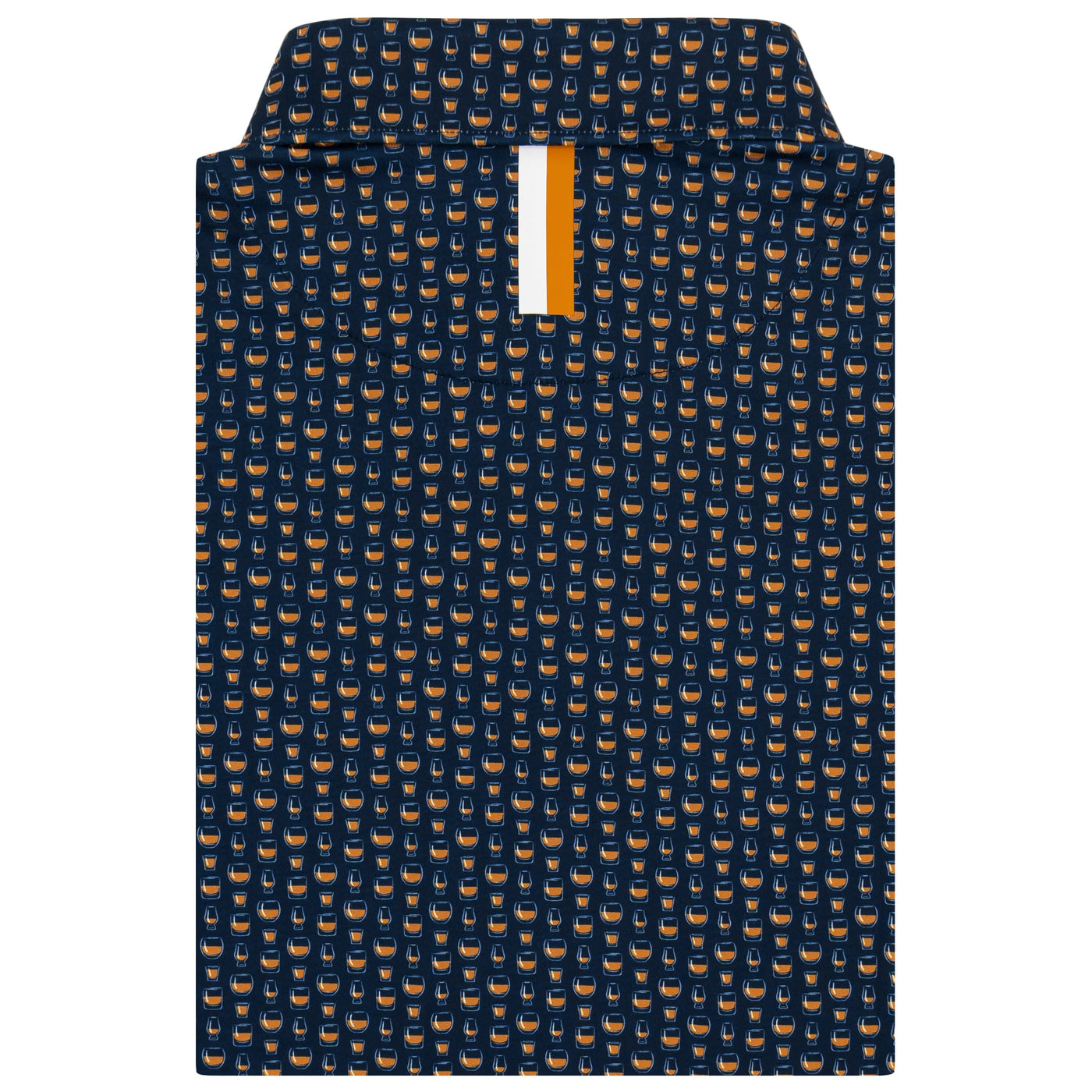 The Rocks Glass | Performance Polo | The Rocks Glass - Fleet Navy/Honeyglaze