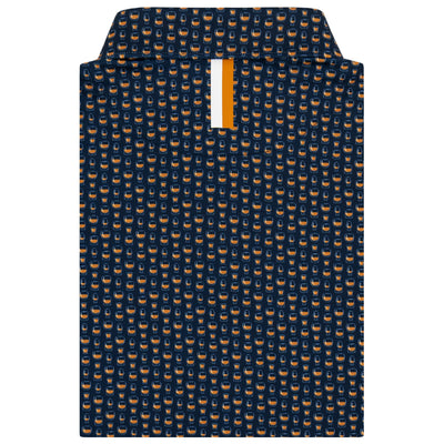 The Rocks Glass | Performance Polo | The Rocks Glass - Fleet Navy/Honeyglaze