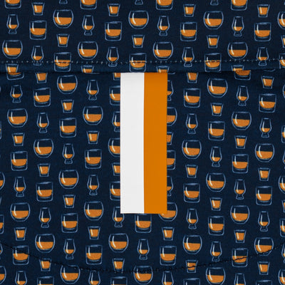 The Rocks Glass | Performance Polo | The Rocks Glass - Fleet Navy/Honeyglaze