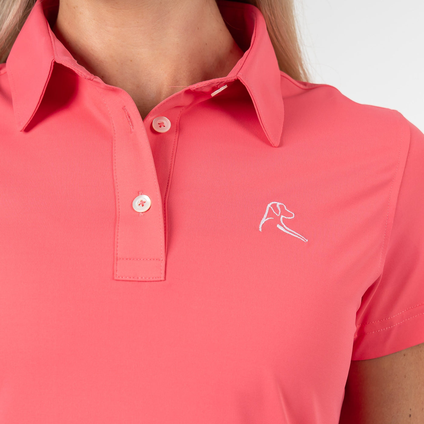 The Solid Performance Polo | Solid - Watermelon