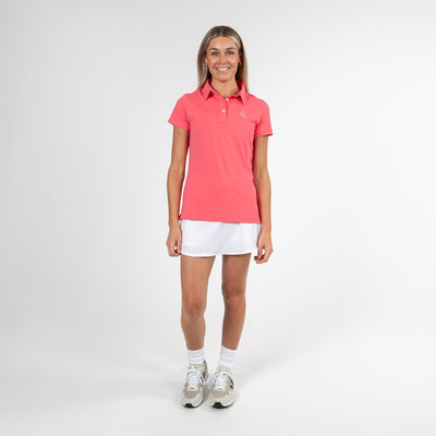The Solid Performance Polo | Solid - Watermelon