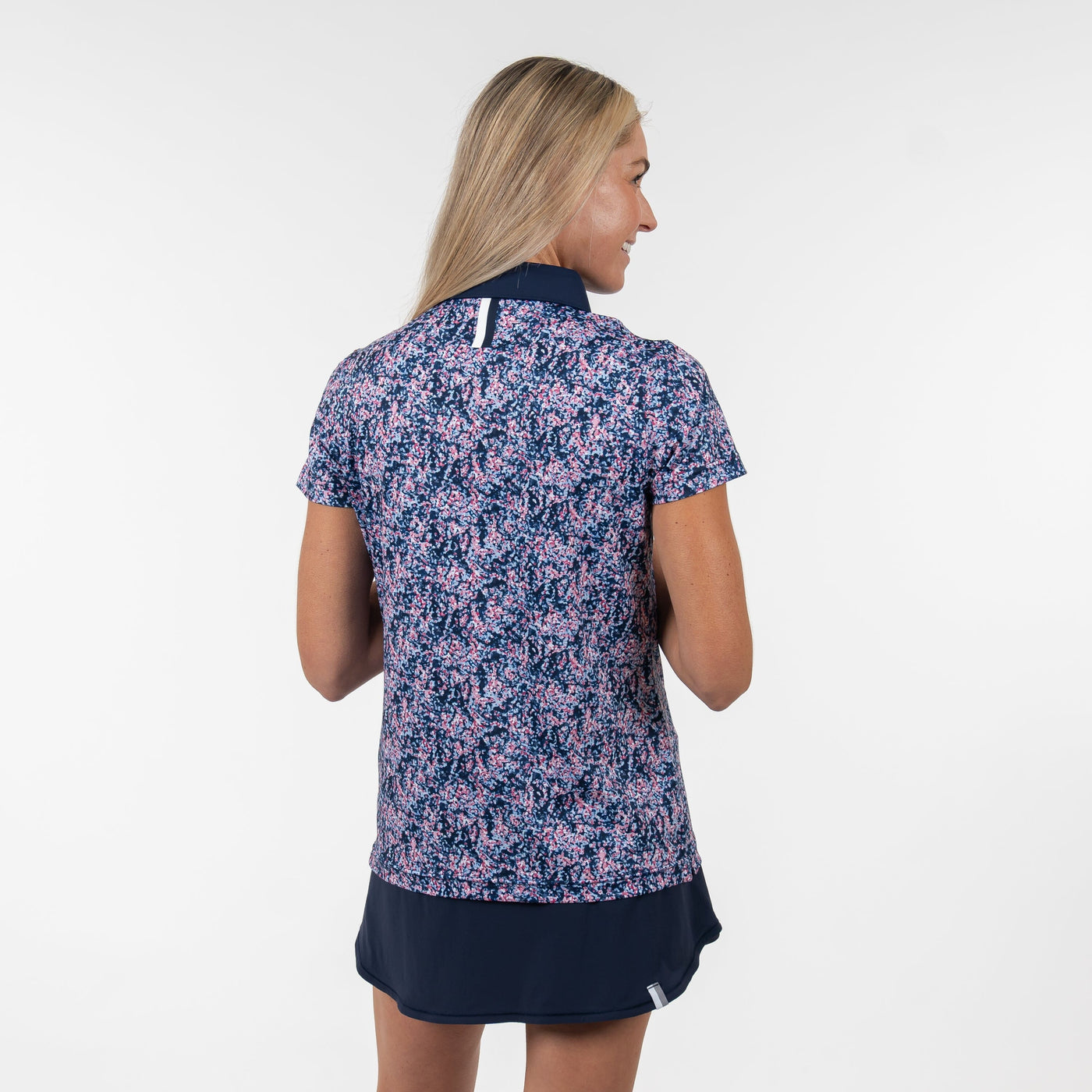 Rosette Performance Polo | The Rosette - Fleet Navy