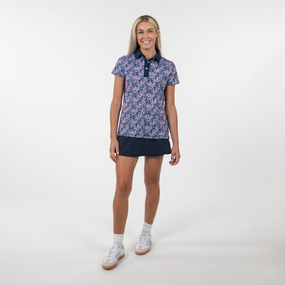 Rosette Performance Polo | The Rosette - Fleet Navy