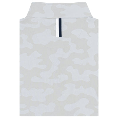 Ruck Camo Jacquard Performance Q-Zip | The Ruck Camo - Stratus Grey/Fog Grey