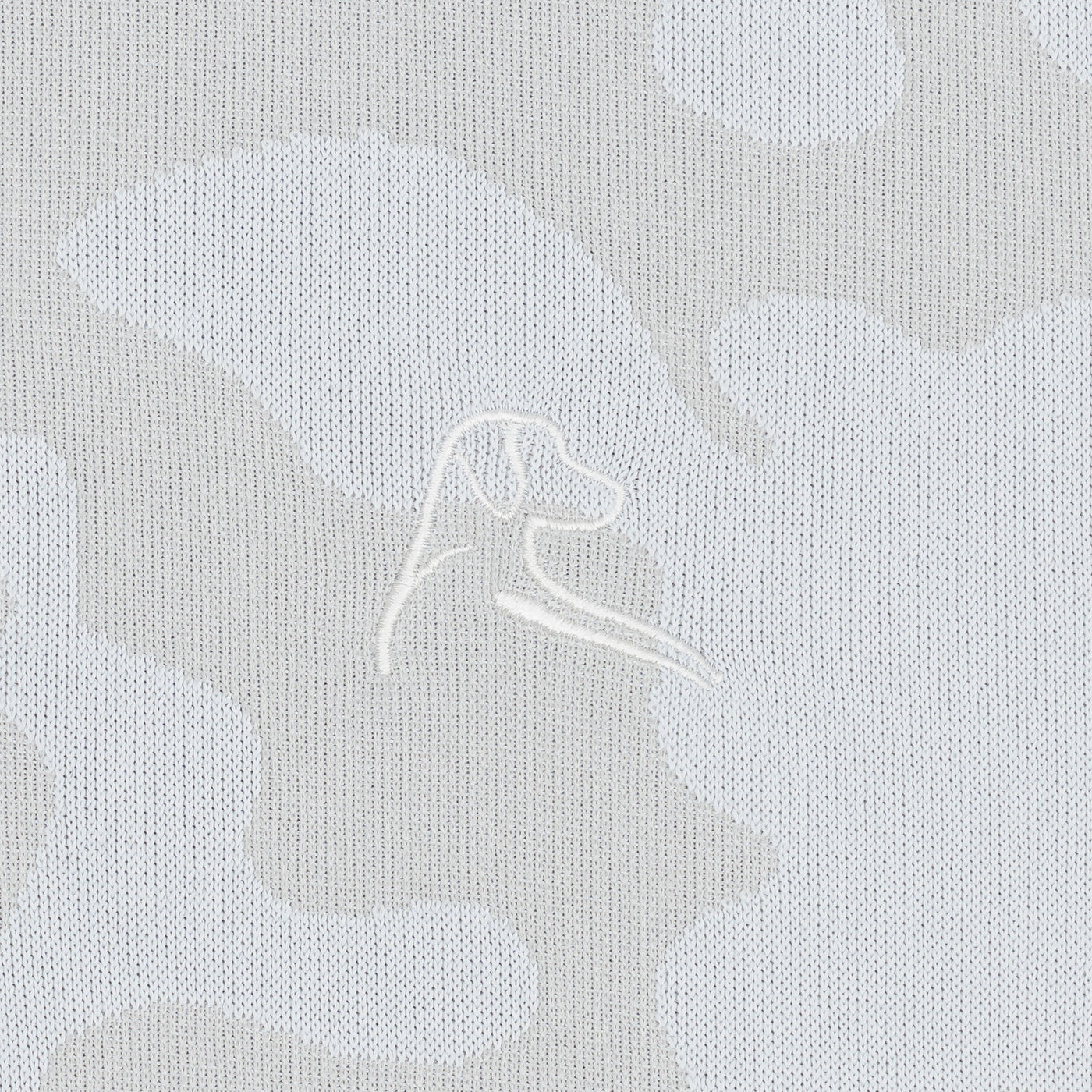 Ruck Camo Jacquard Performance Q-Zip | The Ruck Camo - Stratus Grey/Fog Grey