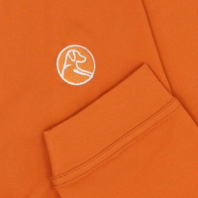 Solid Collegiate Q-Zip - Texas | Solid - Rust Orange - Texas - 1