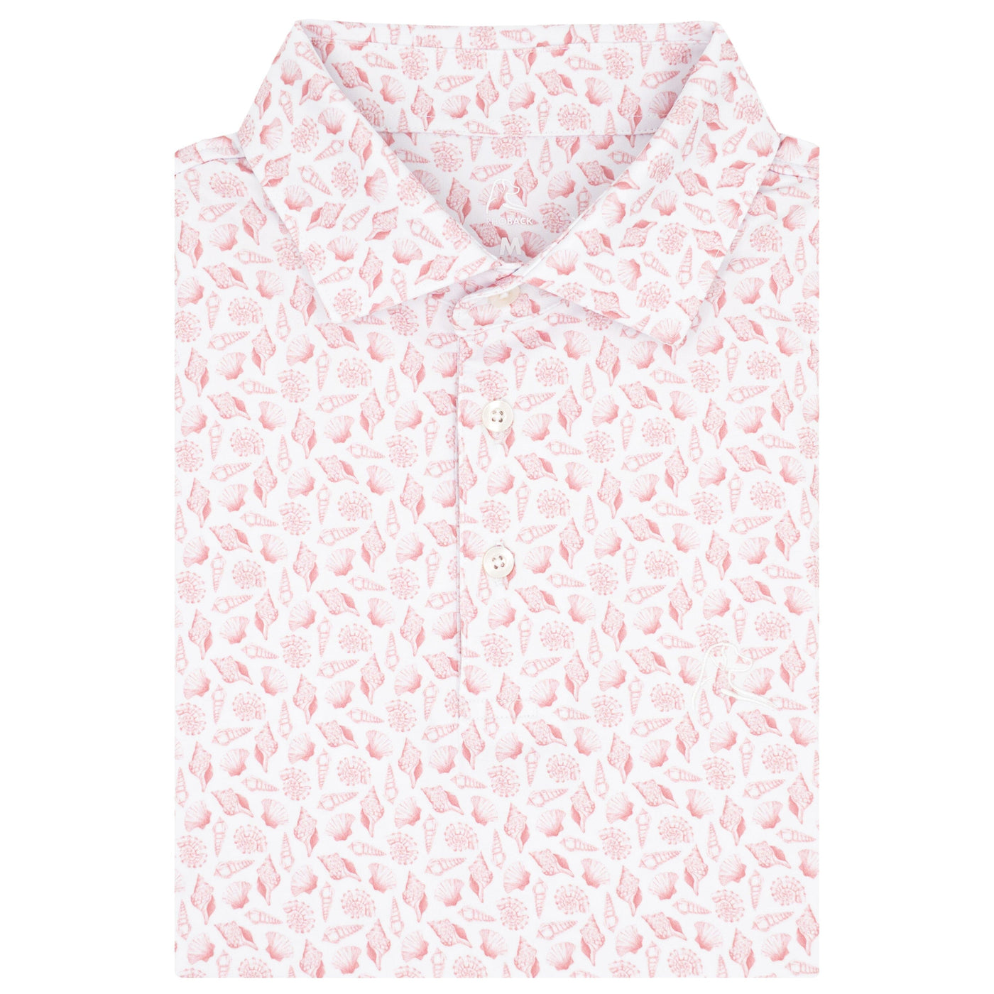 The Sanibel | Performance Polo | The Sanibel - White/Washed Red