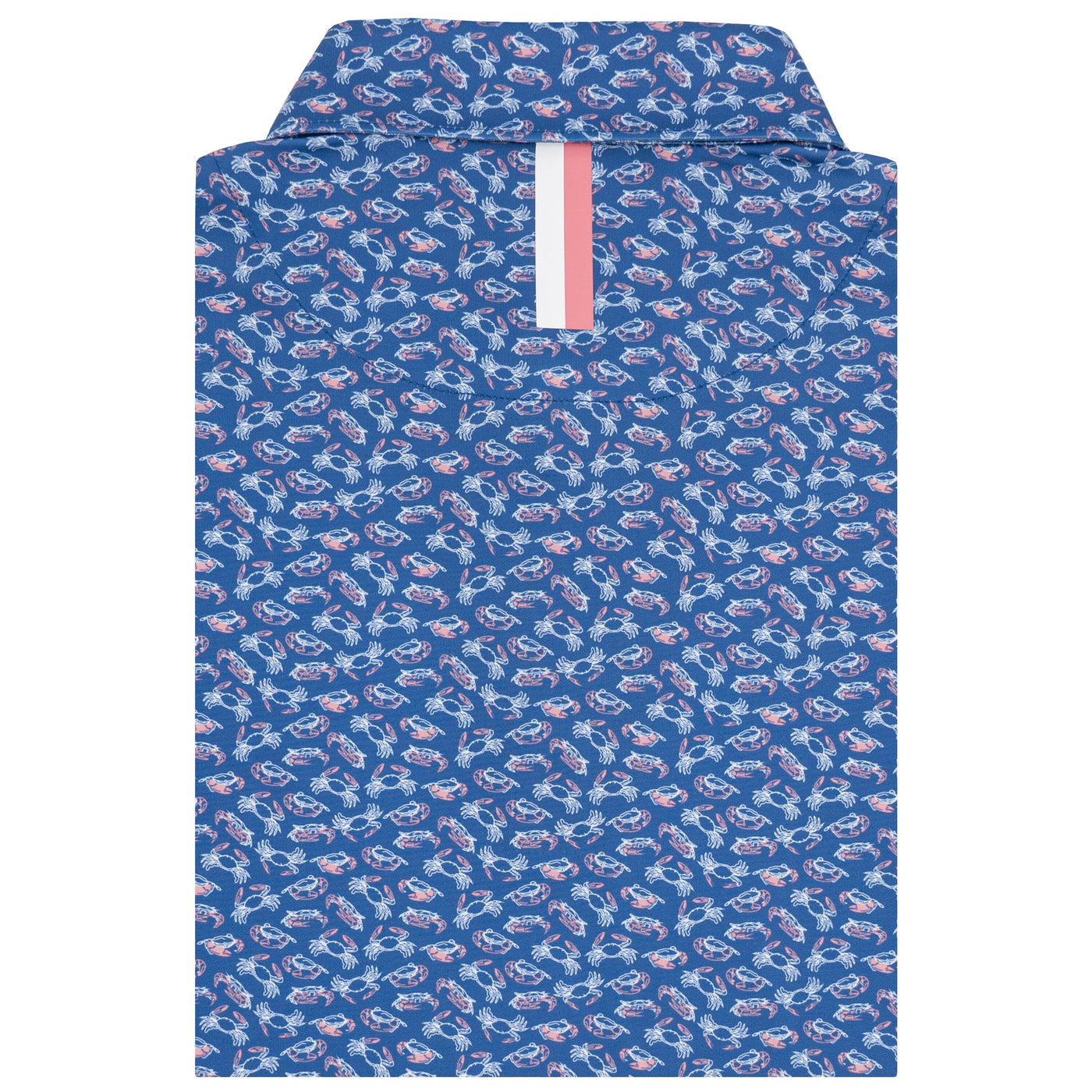 The Sebastian | Performance Polo | The Sebastian - Short Stop Blue/Washed Red