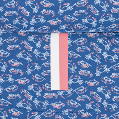 The Sebastian | Performance Polo | The Sebastian - Short Stop Blue/Washed Red