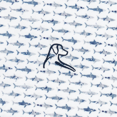 The Shark | Performance Polo | The Shark - White