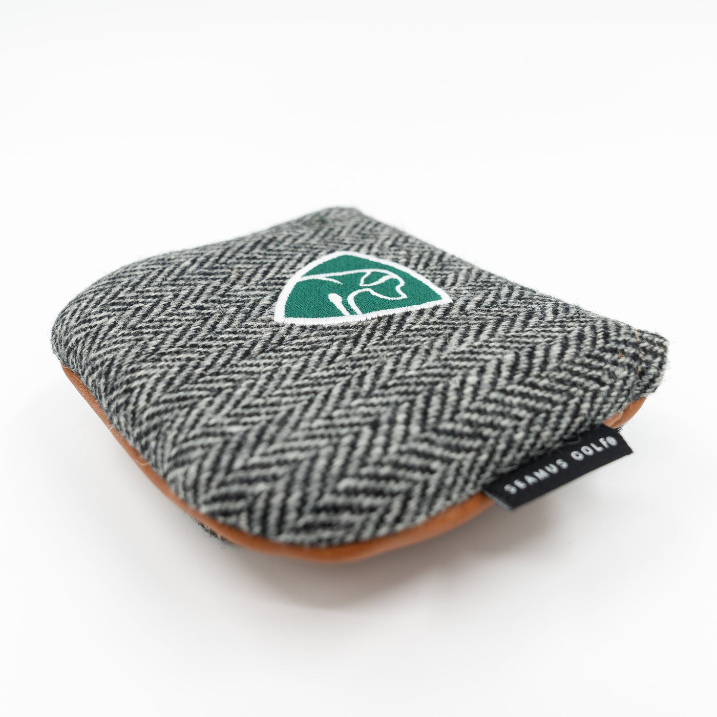 The Shield Herringbone Mallet Putter Cover