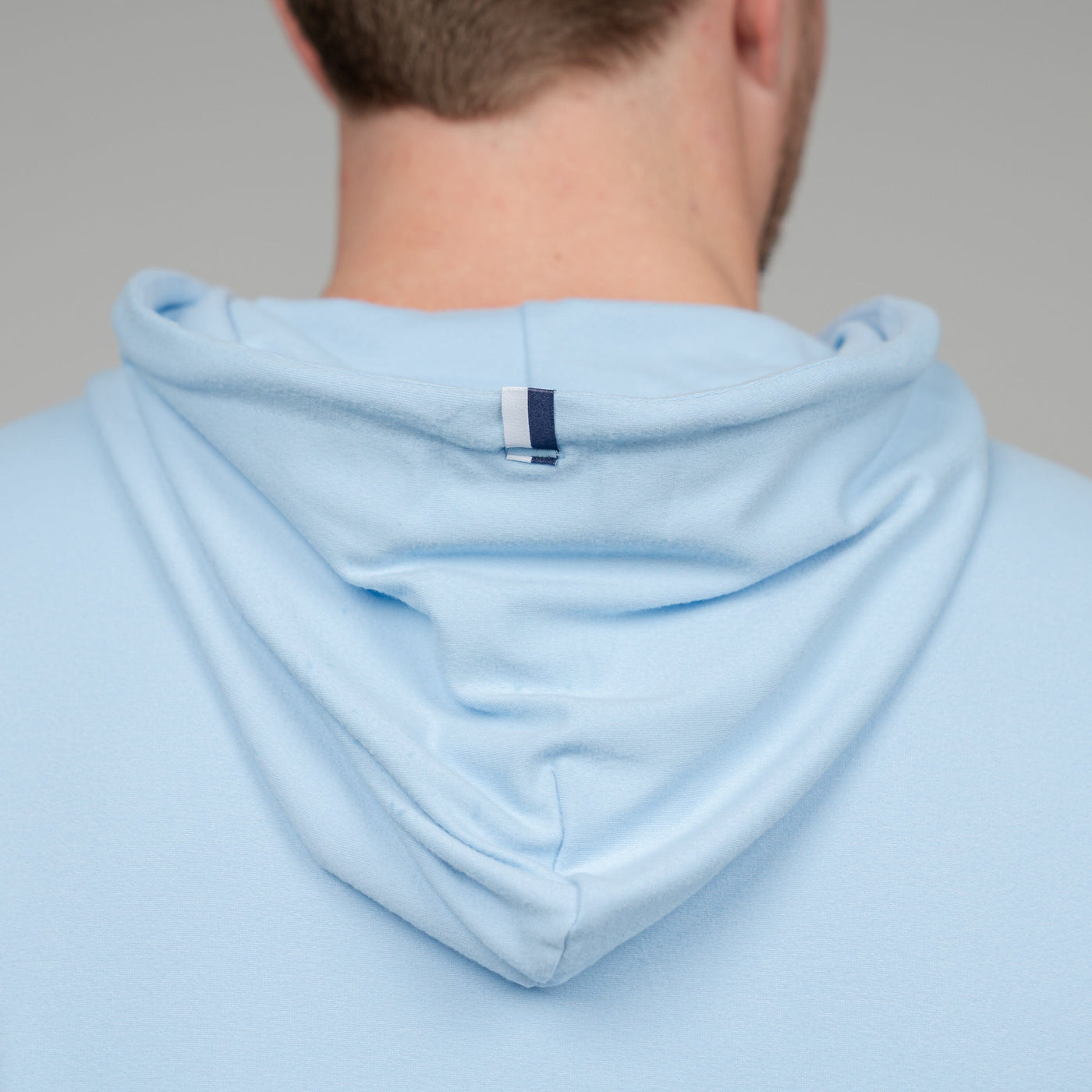 Hesi Performance Hoodie | Solid - Air Blue - White