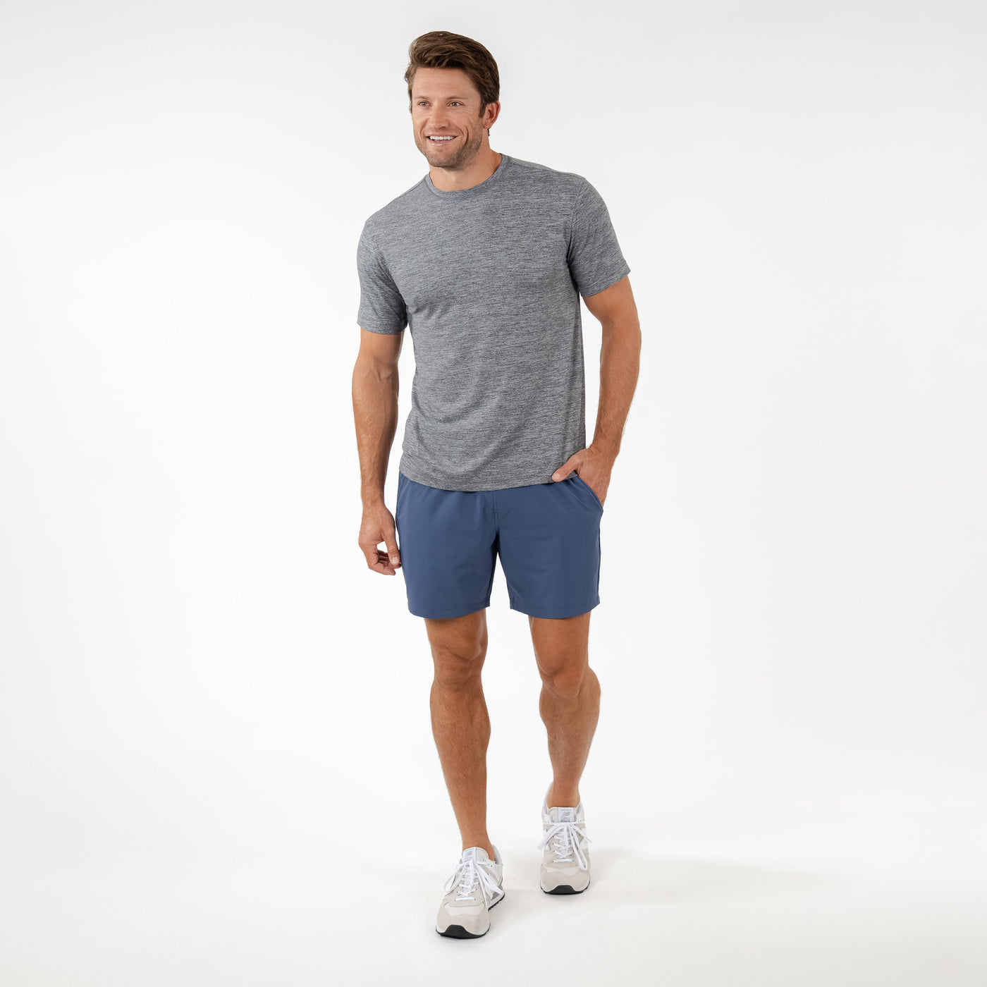 Everyday Short | Solid - Slate Blue