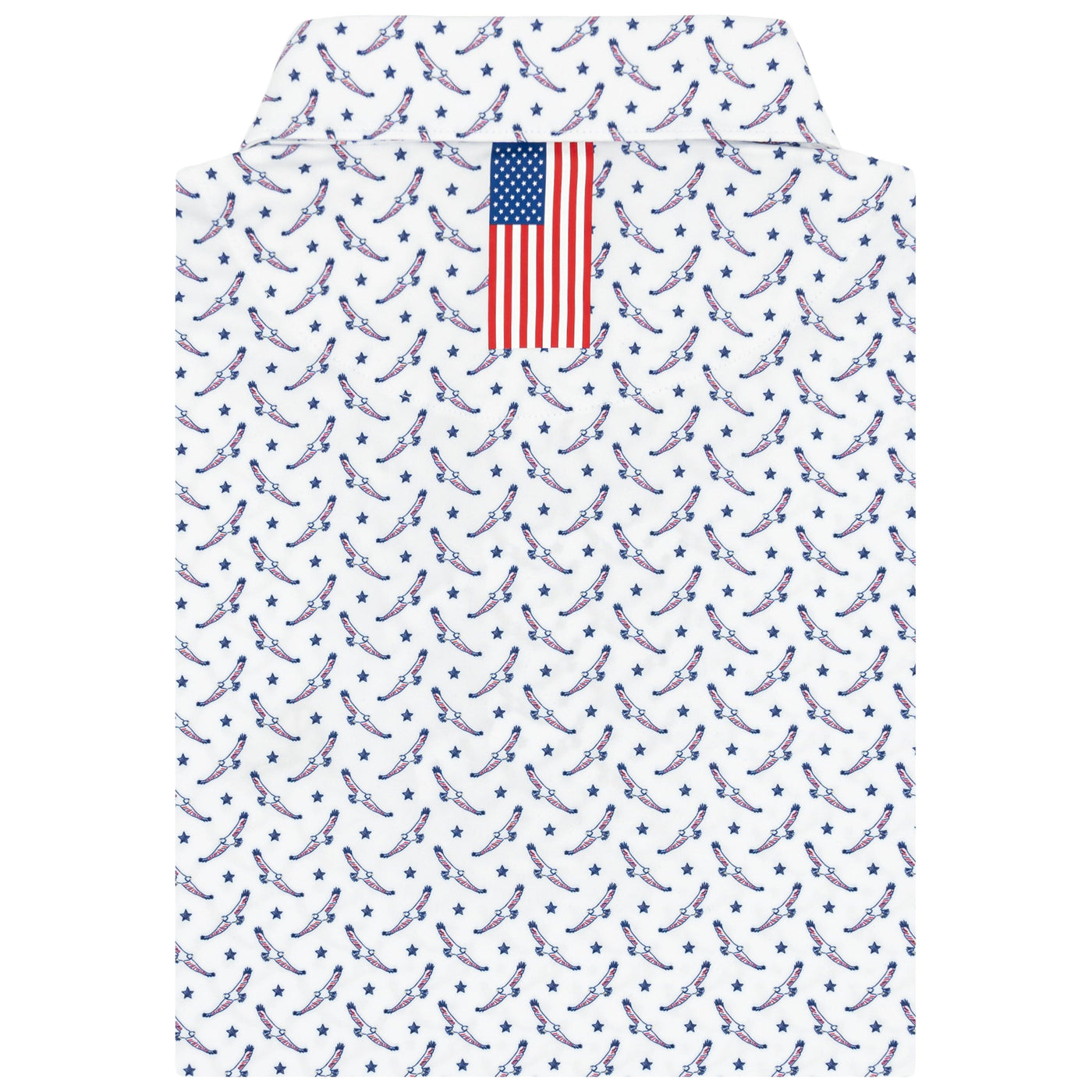 The Bald Eagle | Performance Polo | The Bald Eagle - White - USA