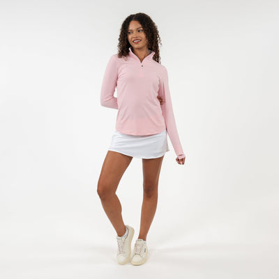 Solid Performance Q-Zip | Solid - Soft Pink