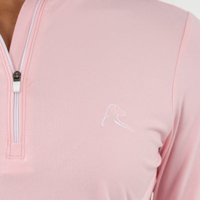 Solid Performance Q-Zip | Solid - Soft Pink