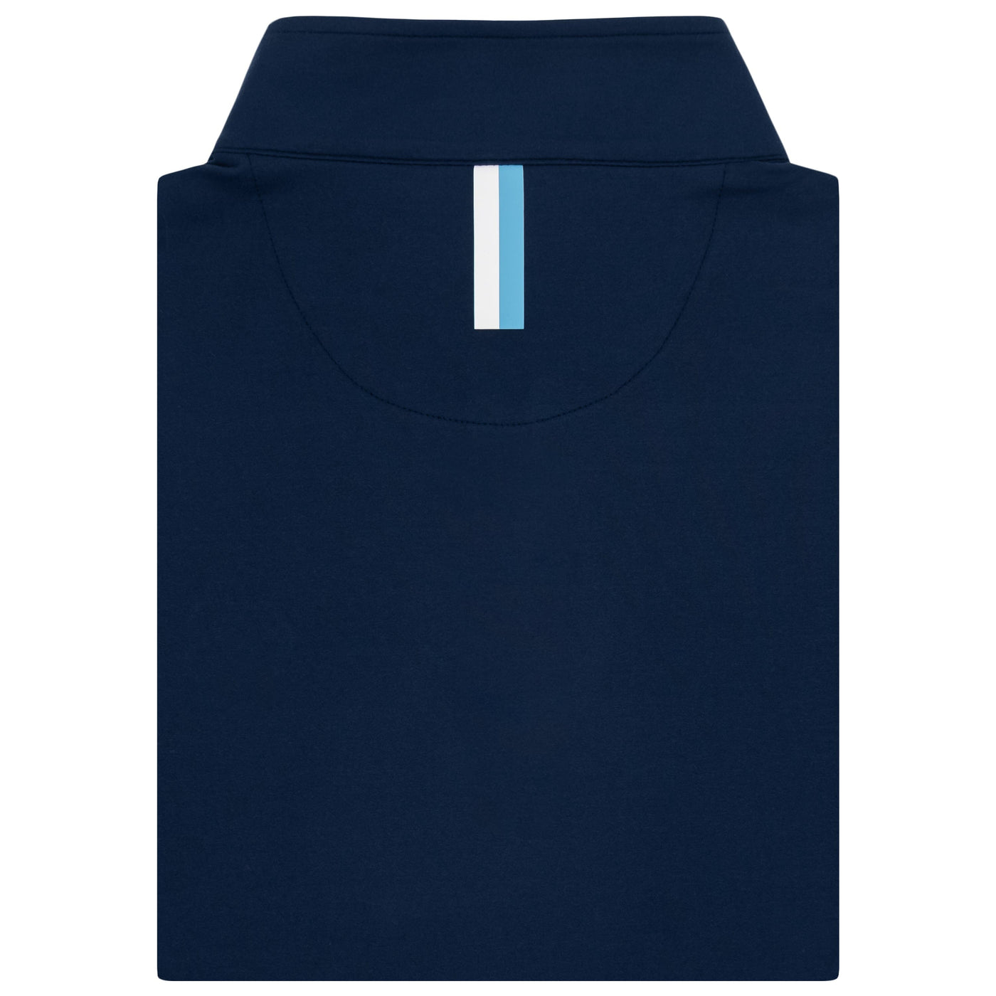 Solid Collegiate Q-Zip - UNC | Solid - Admiral Navy - UNC - 1