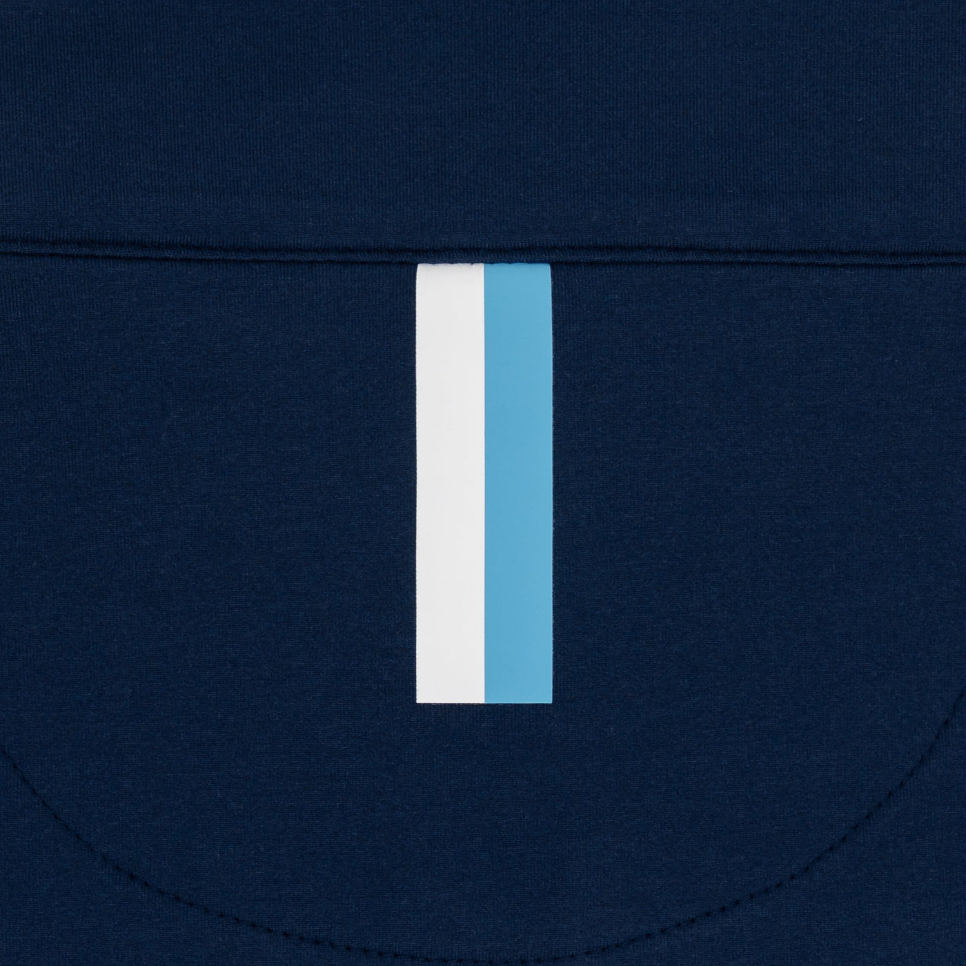 Solid Collegiate Q-Zip - UNC | Solid - Admiral Navy - UNC - 1