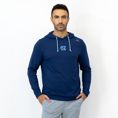 Hesi Collegiate Hoodie - UNC | Solid - Admiral Navy - UNC - 1