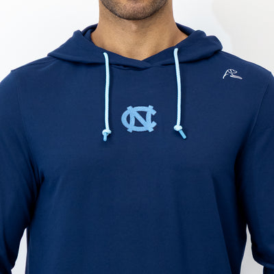 Hesi Collegiate Hoodie - UNC | Solid - Admiral Navy - UNC - 1
