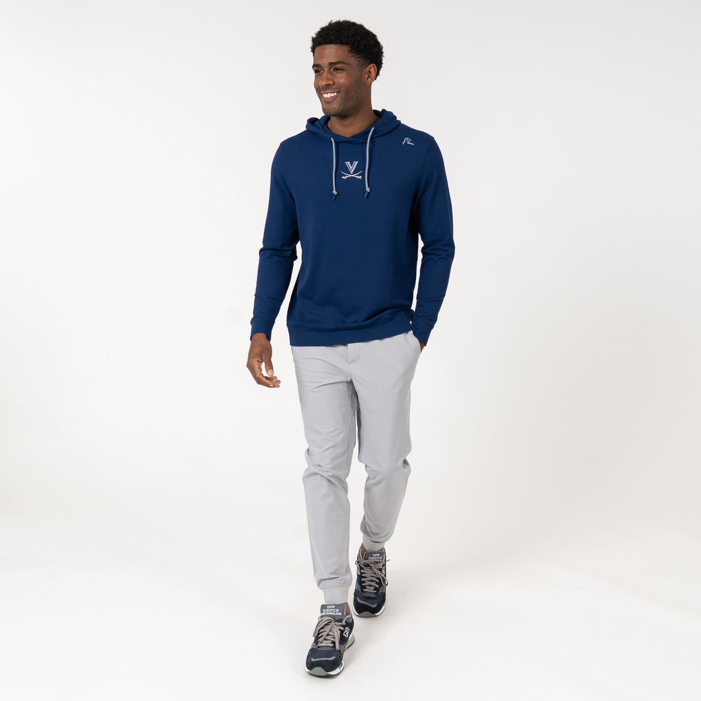 Hesi Collegiate Hoodie - UVA | Solid - Admiral Navy - UVA - 2