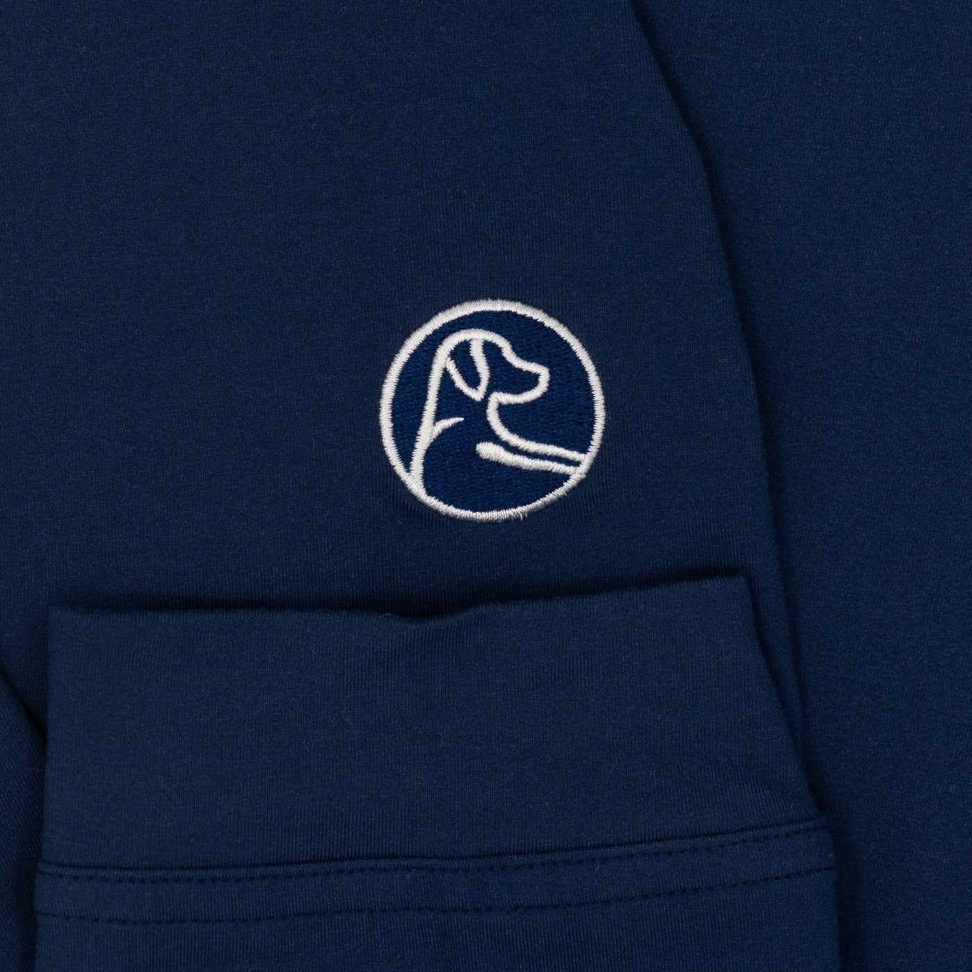 Solid Collegiate Q-Zip - UVA | Solid - Admiral Navy - UVA - 2