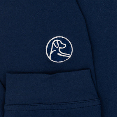 Solid Collegiate Q-Zip - UVA | Solid - Admiral Navy - UVA - 2