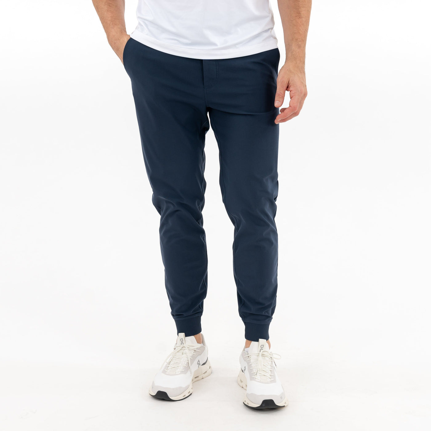 Delta Performance Jogger | Solid - Anchor Navy