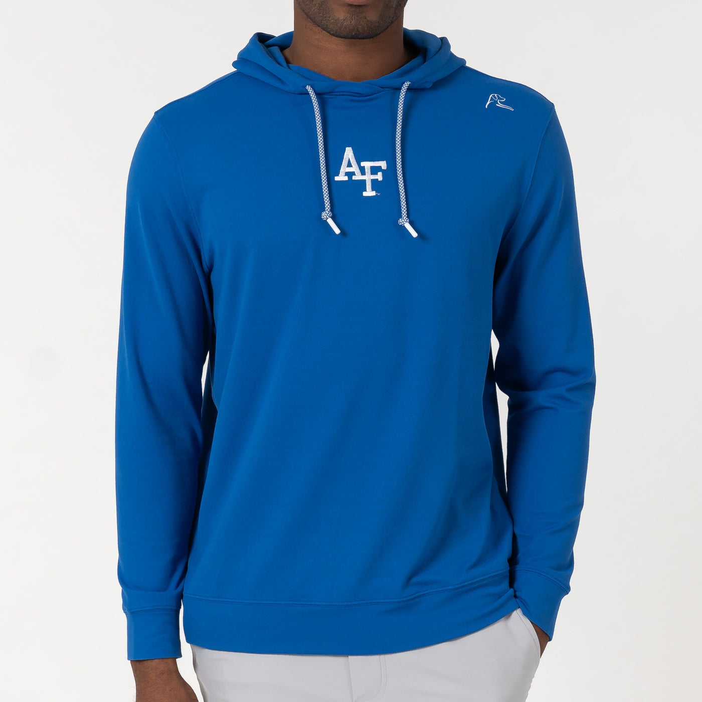 Hesi Collegiate Hoodie - Air Force | Solid - Azure Blue - Air Force - 1