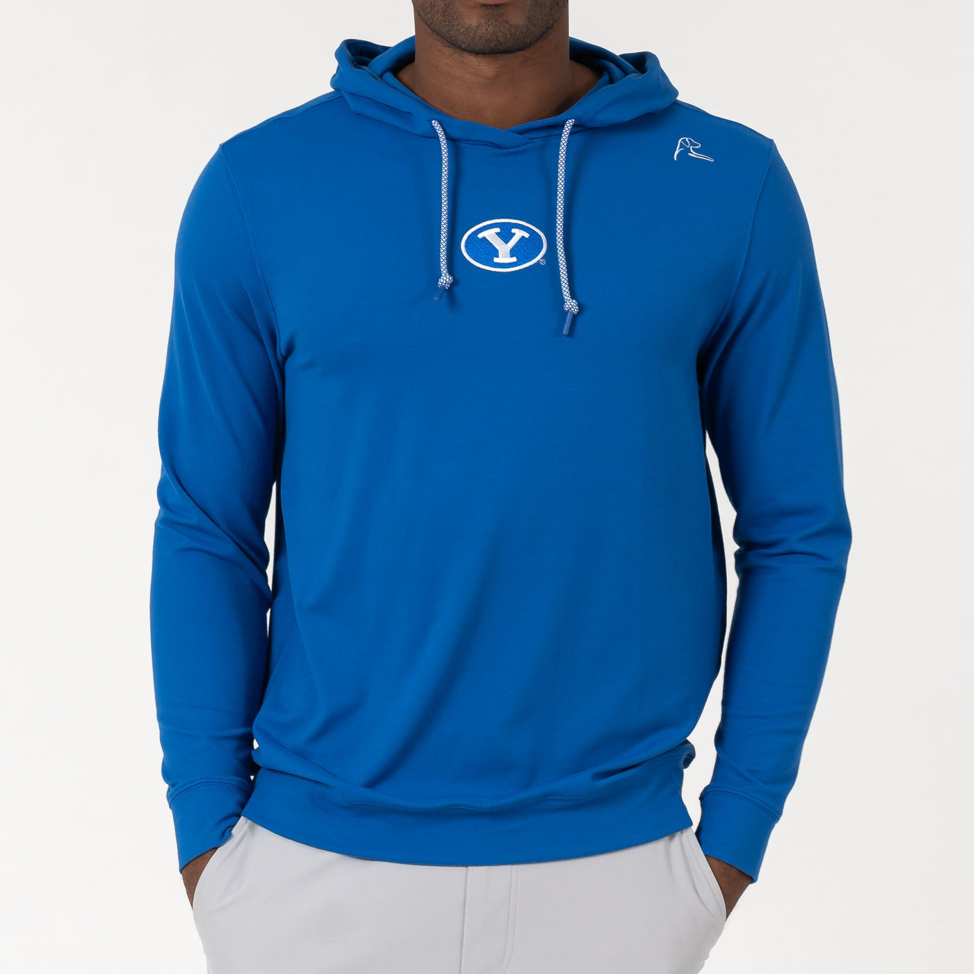 Hesi Collegiate Hoodie - BYU | Solid - Azure Blue - BYU - 1
