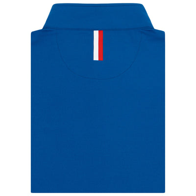 Solid Collegiate Q-Zip - Kansas | Solid - Azure Blue - Kansas - 1
