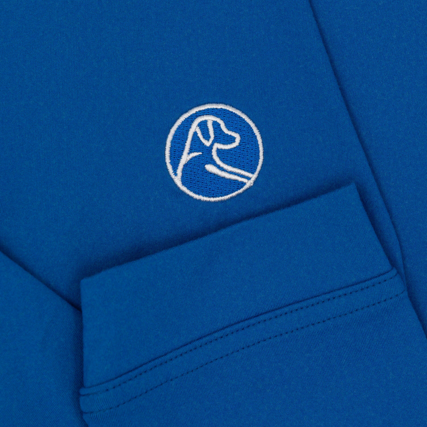Solid Collegiate Q-Zip - Kansas | Solid - Azure Blue - Kansas - 1