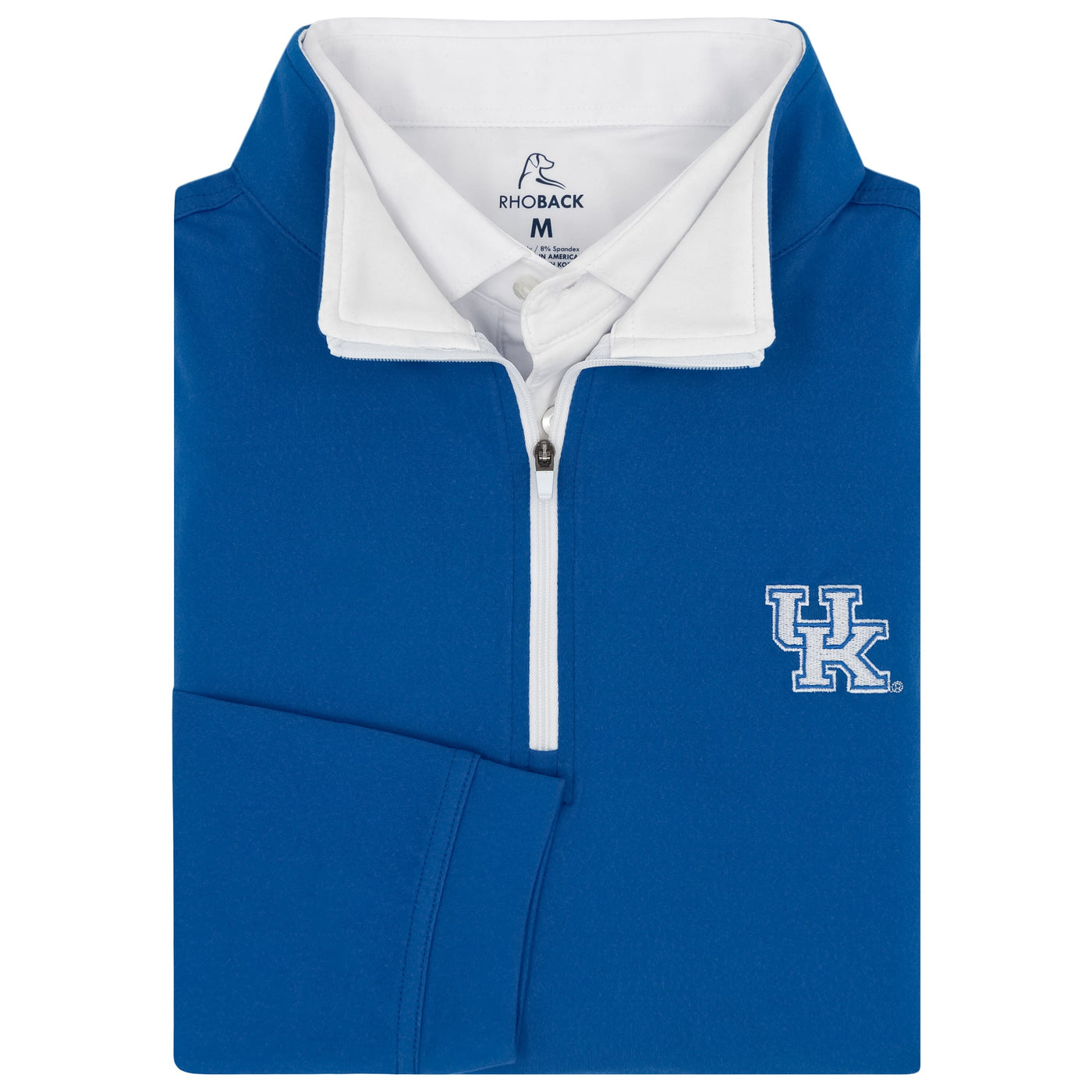 Solid Collegiate Q-Zip - Kentucky | Solid - Azure Blue - Kentucky - 1