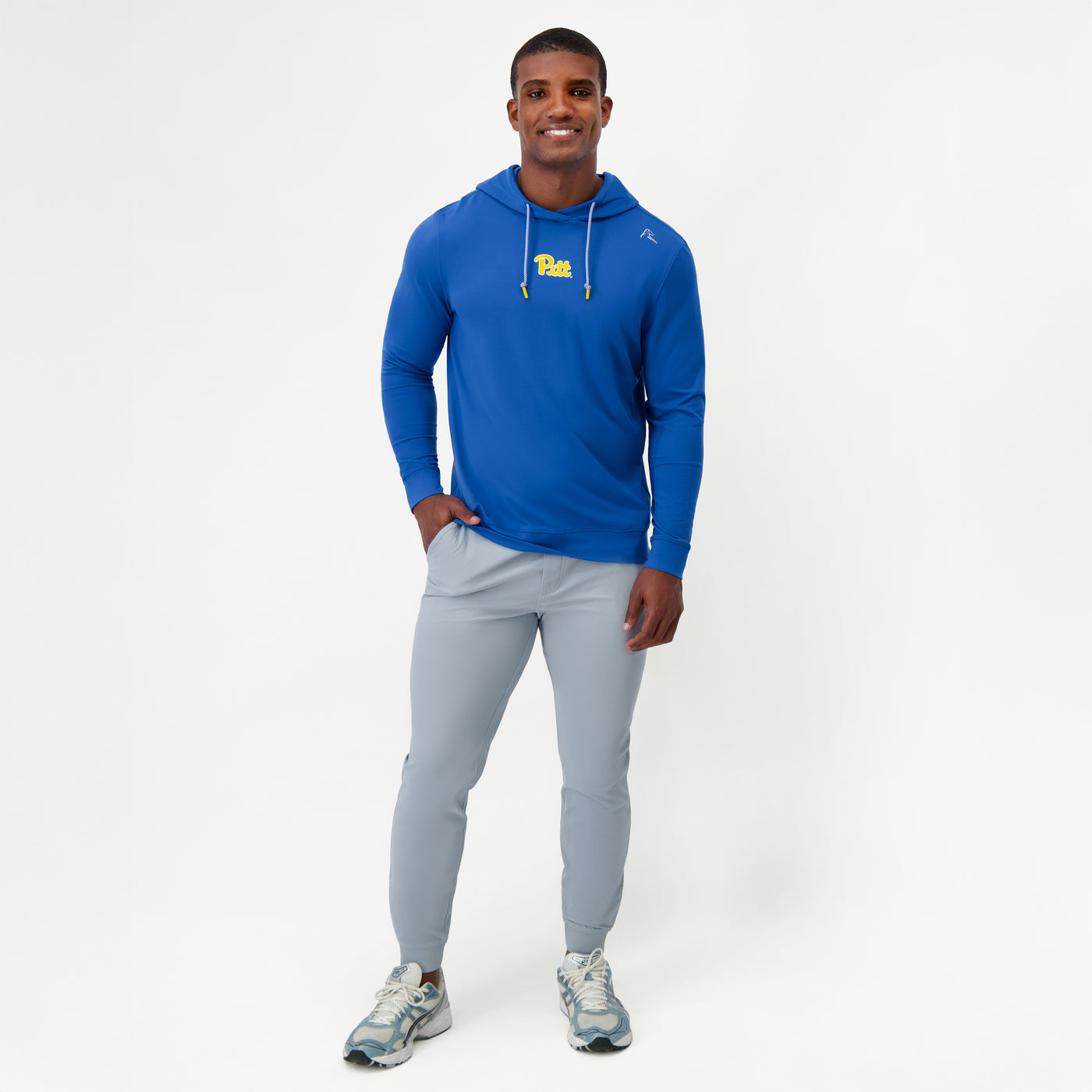 Hesi Collegiate Hoodie - Pitt | Solid - Azure Blue - Pitt - 1