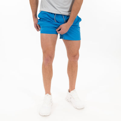 Grit Gym Short - 5" | Solid - Birdie Blue
