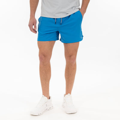 Grit Gym Short - 5" | Solid - Birdie Blue