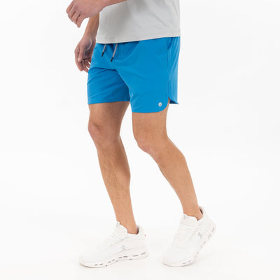 Grit Gym Short - 7" | Solid - Birdie Blue