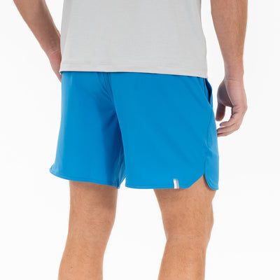Grit Gym Short - 7" | Solid - Birdie Blue