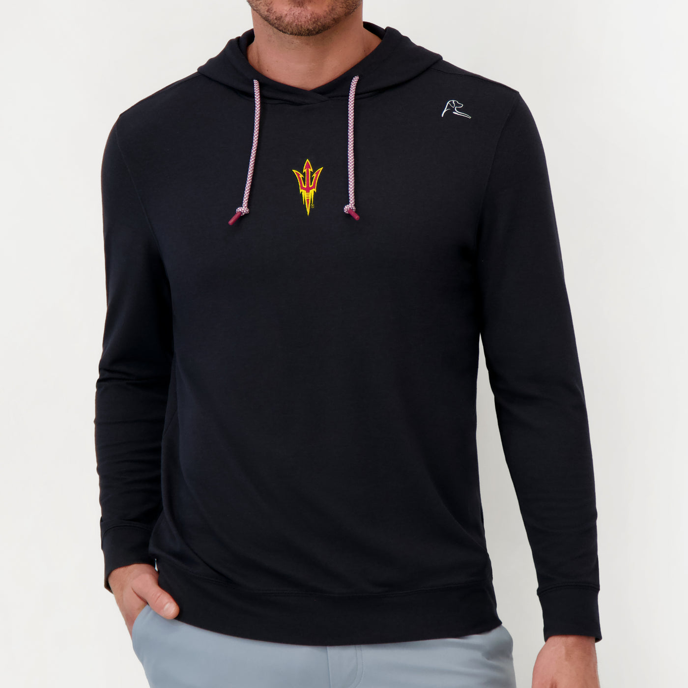 Hesi Collegiate Hoodie - Arizona State | Solid - Black - Arizona State - 1